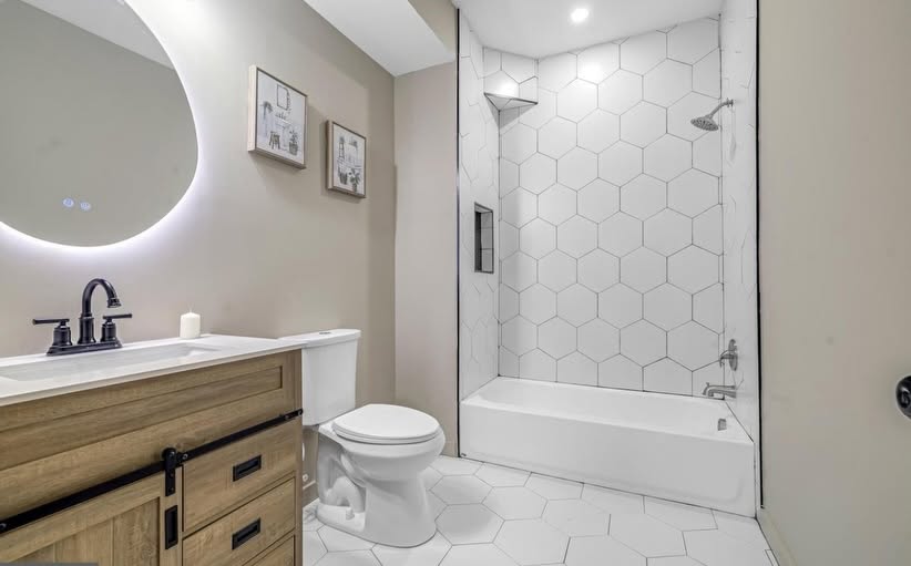 Finished home remodeling work by New Generation Properties